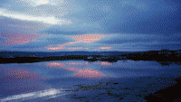 'Same sun, different evenings ...'