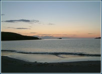 From Lund beach